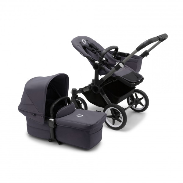 Bugaboo Donkey 5 Kompletný set MONO Graphite/Stormy Blue