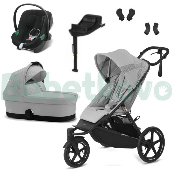 Cybex Avi Spin Zvýhodnený set Fog grey