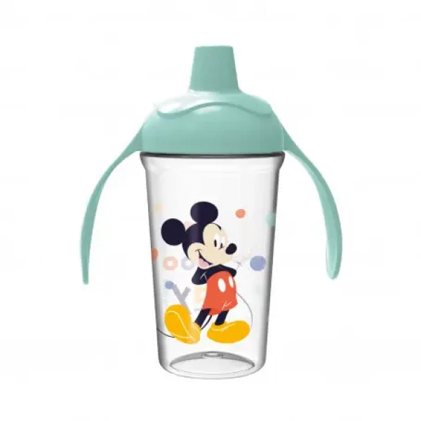 THERMOBABY Netečúci hrnček s vrchnákom 295 ml, Mickey