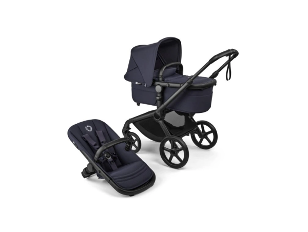 Bugaboo Fox 5 RENEW Kompletný set Black/Deep Indigo-Deep Indigo