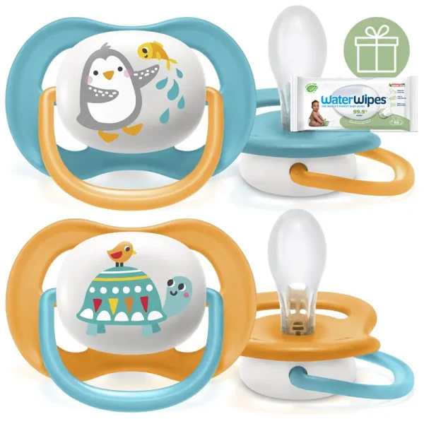 Philips AVENT Cumlík Ultra air zvieratko 6-18m chlapec 2 ks+WW Soapberry 60ks