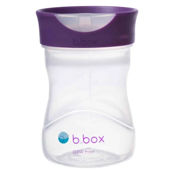 B.BOX Pohár  pre batoľatá 12m+ - fialový 240 ml