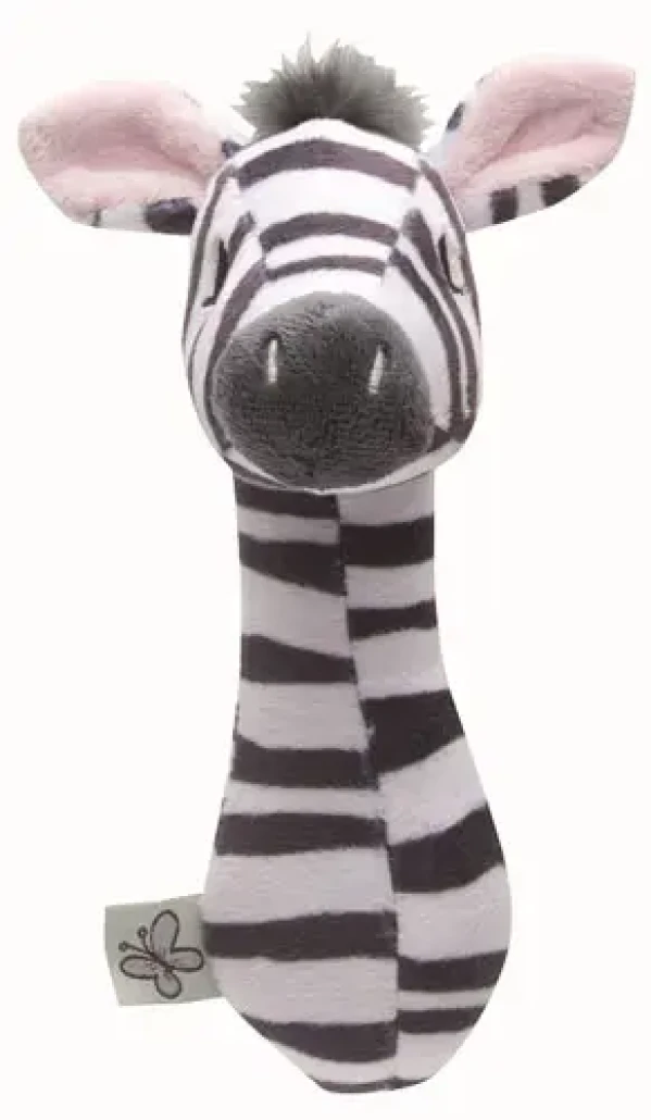 Bebe-Jou Plyšová hrkálka Bébé-Jou Dinky Zebra
