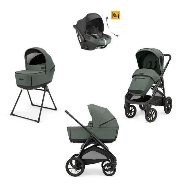 Inglesina Aptica XT Darwin Recline Kombinovaný kočík 4v1 2025 Taiga Green