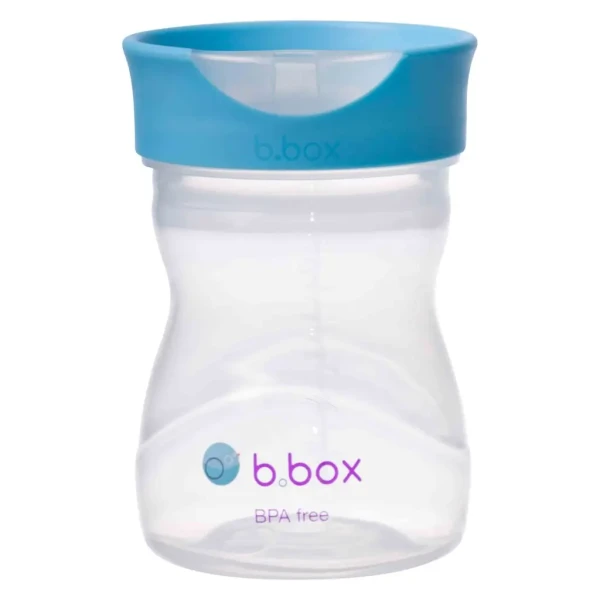 B.BOX Pohár pre batoľatá 12m+ - modrý 240 ml