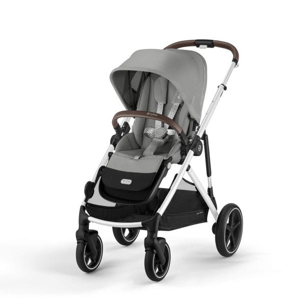 Cybex Gazelle S Stone grey - Silver Rám + fusak Snogga ZDARMA