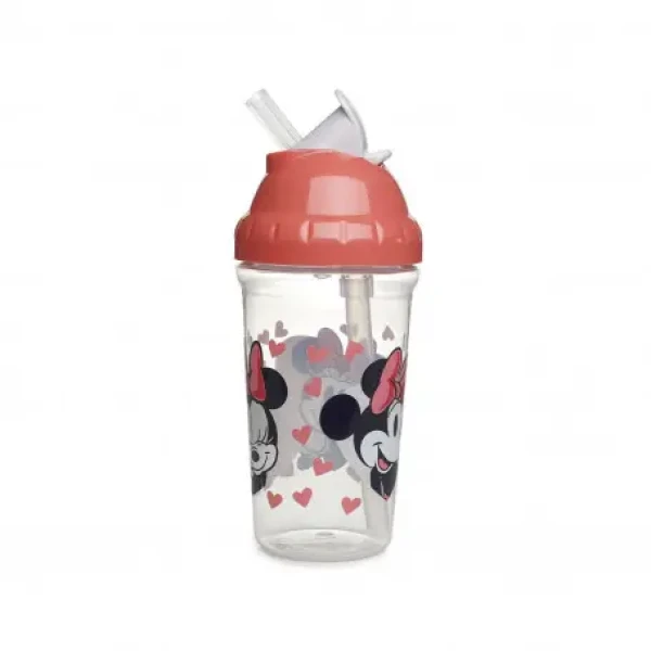 THERMOBABY Netečúci hrnček so slamkou 295 ml, Minnie