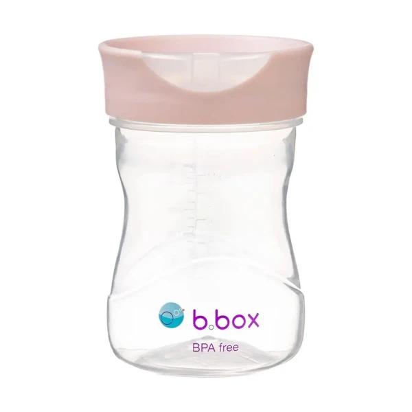 B.BOX Pohár pre batoľatá 12m+ - svetlo ružový 240 ml