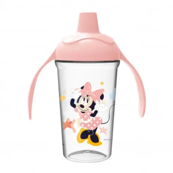 THERMOBABY Netečúci hrnček s vrchnákom 295 ml, Minnie