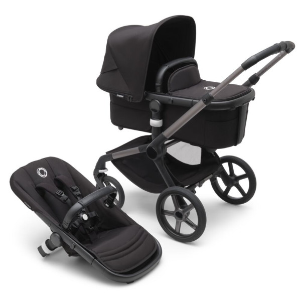 Bugaboo Fox 5 Kompletný set Graphite/Midnight Black