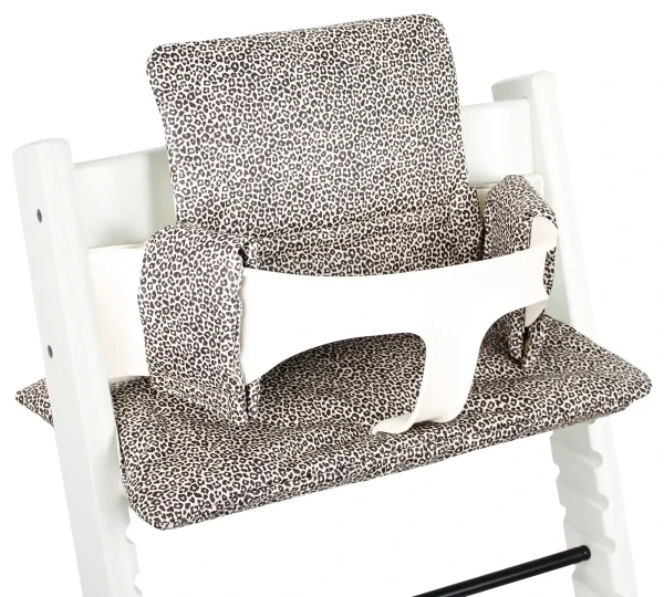 UKJE Vankúšik na jedálenskú stoličku Stokke Tripp Trapp UKJE Sand Leopard béžový neprepustný