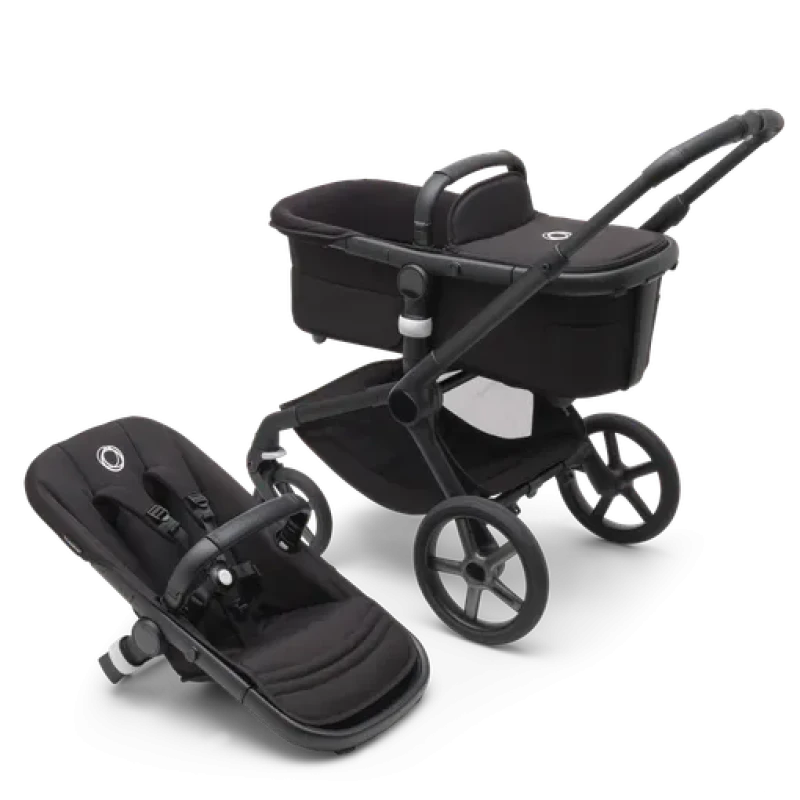 Bugaboo Fox 5 Podvozok Black/Midnight Black