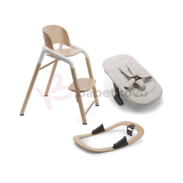 Bugaboo Giraffe Newborn Bundle Neutral Wood White