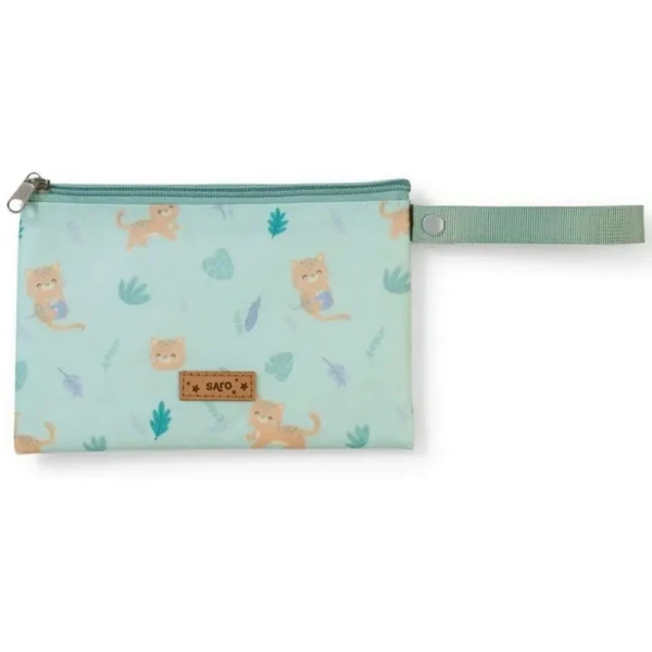 Saro Baby Vrecko na desiatu Lunch Bag Hunter Mint