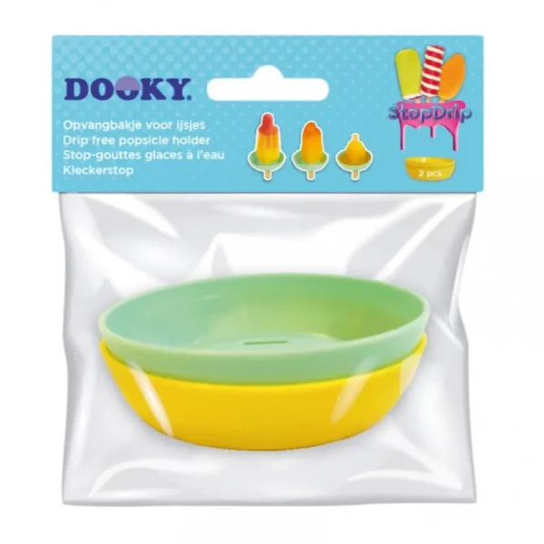 Dooky StopDrip Yellow/Mint 2ks