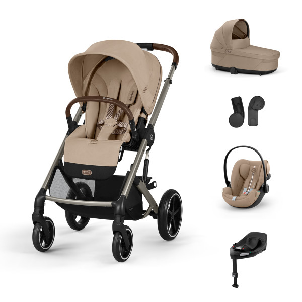 CYBEX Kombinovaný kočík BALIOS S LUX SET M - Almond Beige