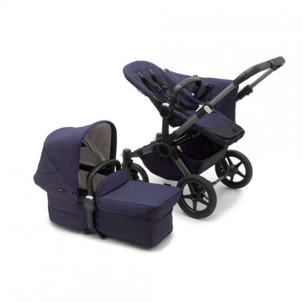 Bugaboo Donkey 5 Kompletný set MONO Classic Graphite/Dark Navy