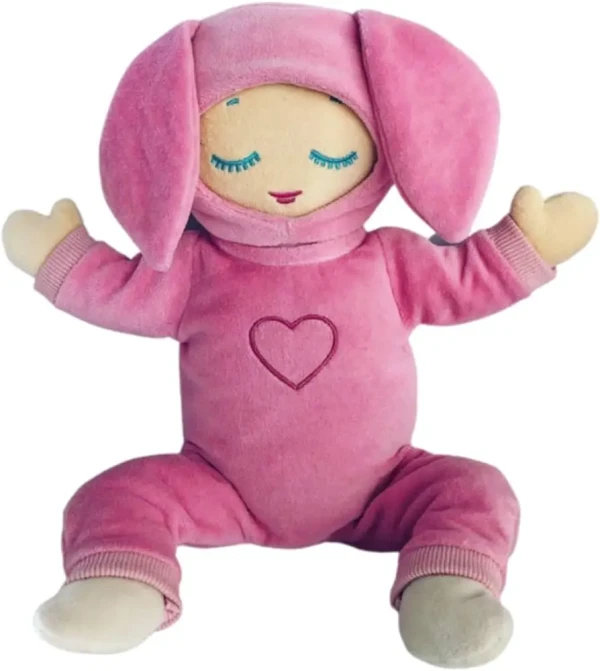 LULLA DOLL Oblečenie pre bábiku Lulla Doll ružový zajačik