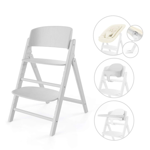 CYBEX CLICK&FOLD Stolička Set 4v1 All White