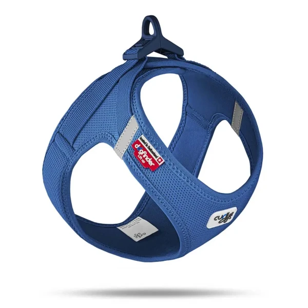 CURLI Postroj pre psov so sponou Air-Mesh Blue S, 4-7 kg