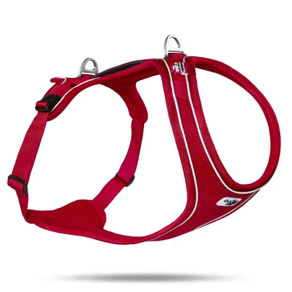 CURLI Postroj pre psov Belka Comfort Red XS, 15-20 kg