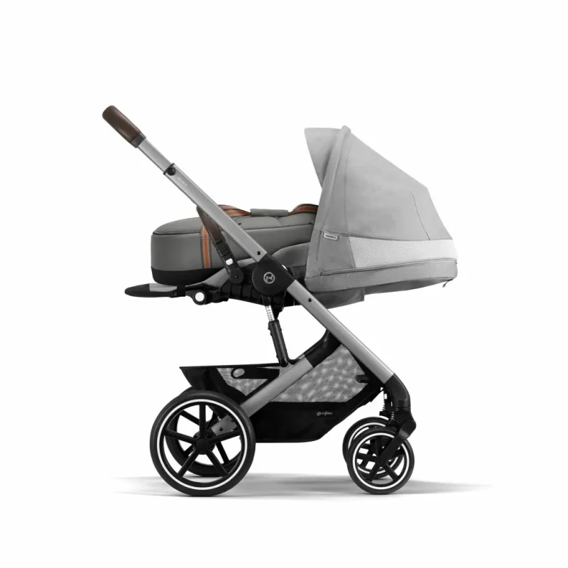 CYBEX BALIOS S LUX Lava grey - silver rám 2024