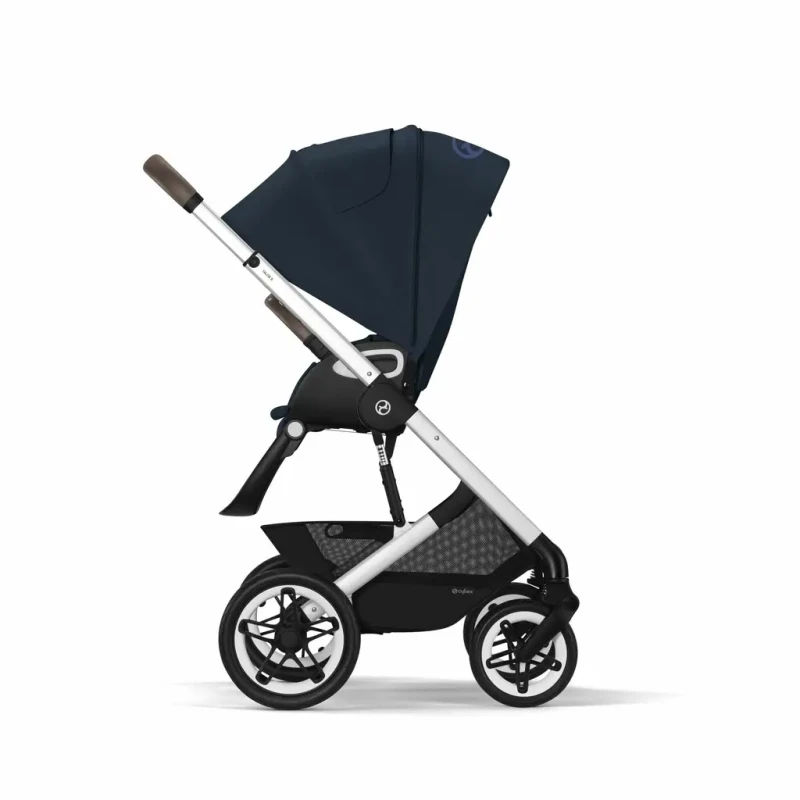 CYBEX TALOS S LUX Ocean Blue - silver rám