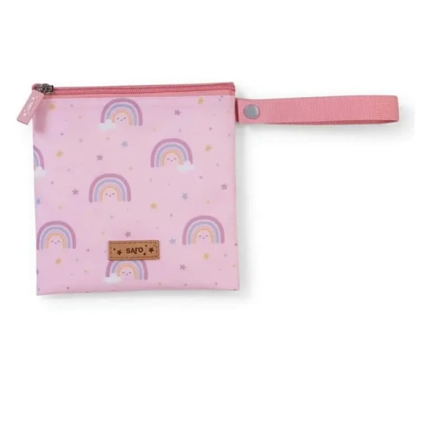 Saro Baby Vrecko na desiatu Sandwich Bag Pink