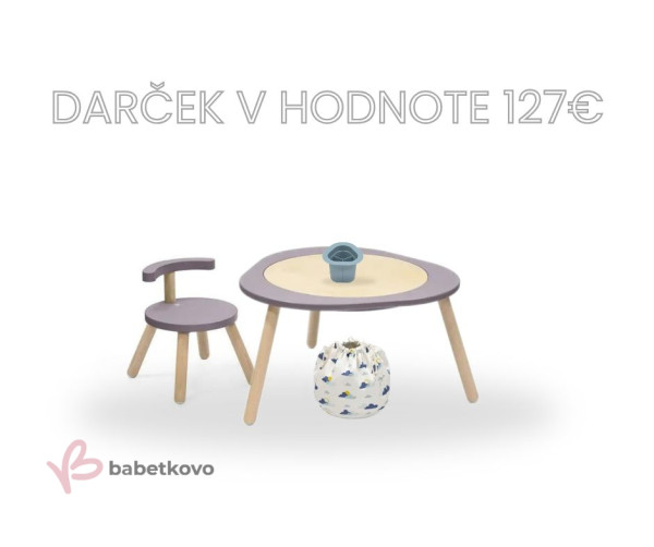 STOKKE® MUTABLE™ Stolík Lilac V2 + Darčeky