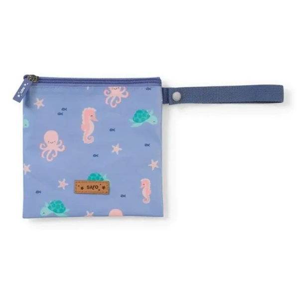 Saro Baby Vrecko na desiatu Sandwich Bag Blue