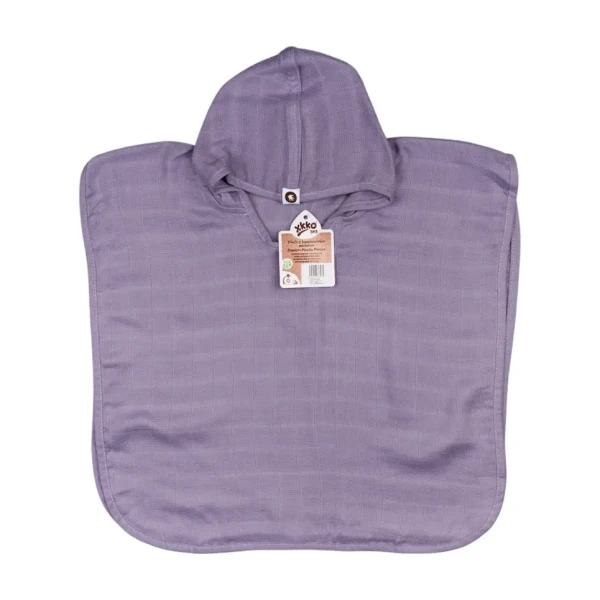 XKKO BMB Bambusové pončo Colours - Lavender Aura Veľkosť 1