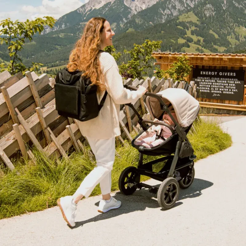 TFK taška na rukoväť diaperbag prem. grey