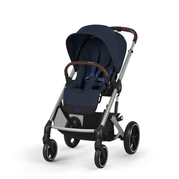 CYBEX BALIOS S LUX Ocean Blue - silver rám 2025 + fusak Snogga ZDARMA