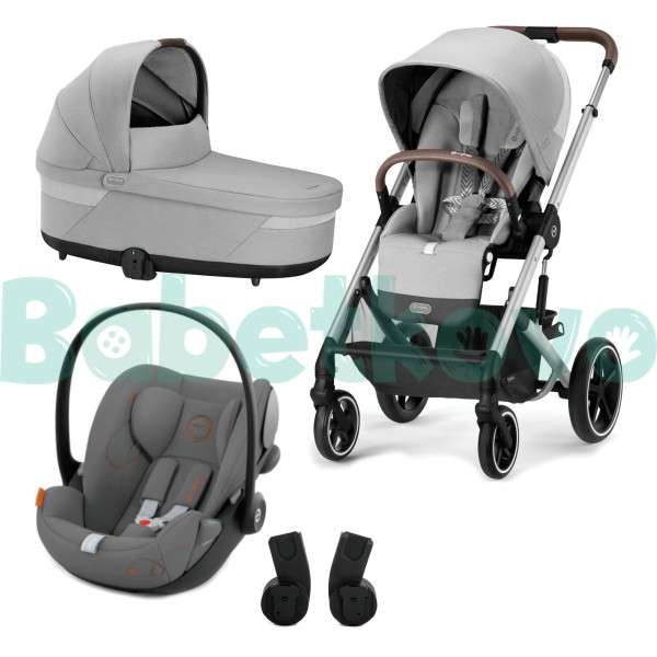 CYBEX Kombinovaný kočík BALIOS S LUX S SET - Lava Grey