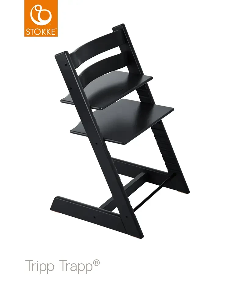 Stolička Stokke Tripp Trapp Classic Collection Black