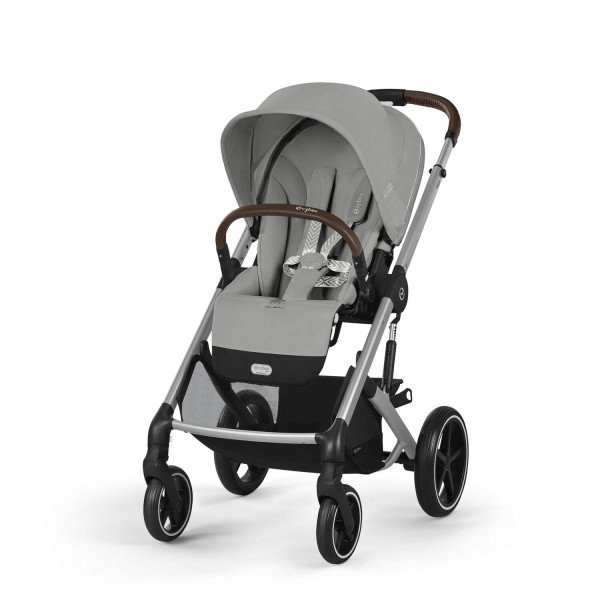 CYBEX BALIOS S LUX Stone Grey - silver rám 2025