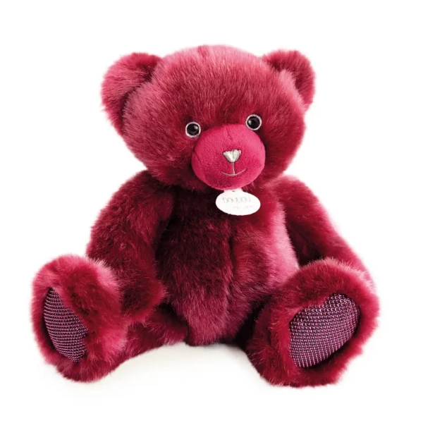 DouDou et Compagnie LP Medveď bordový 30cm