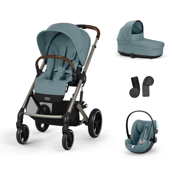 CYBEX Kombinovaný kočík BALIOS S LUX SET S - Stormy Blue