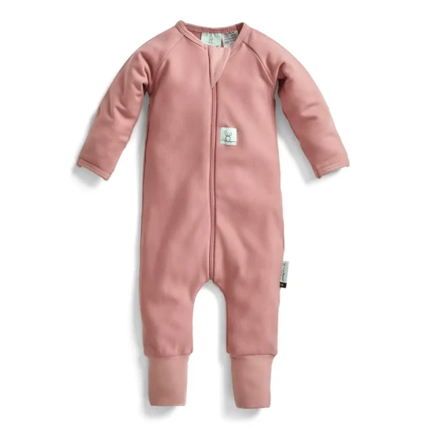 ERGOPOUCH Overal na spanie organická bavlna Layers Rose 6-12 m, 8-10 kg, 1 tog