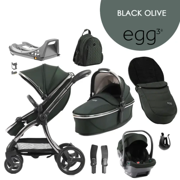 BabyStyle Egg 3 set 8 v 1 - Black Olive 2024