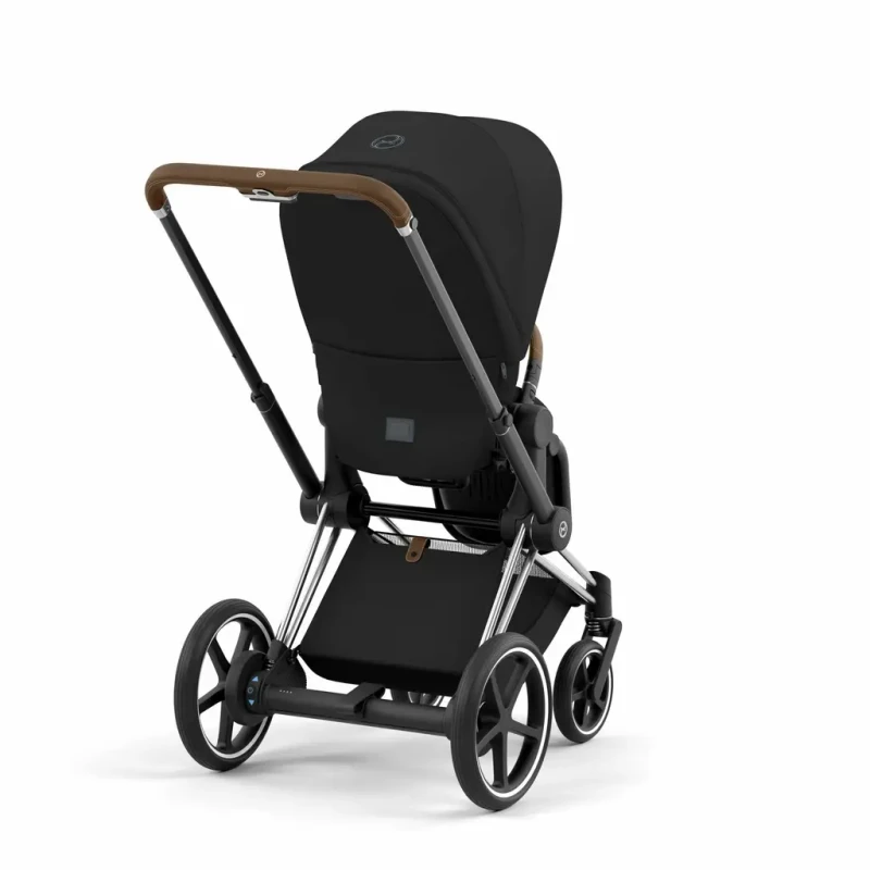 CYBEX E-PRIAM podvozok + SEAT  CHROME BROWN