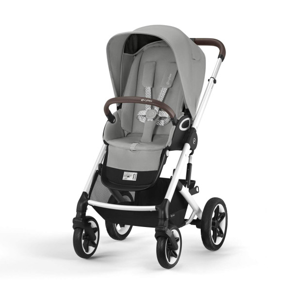 CYBEX TALOS S LUX Stone Grey - silver rám