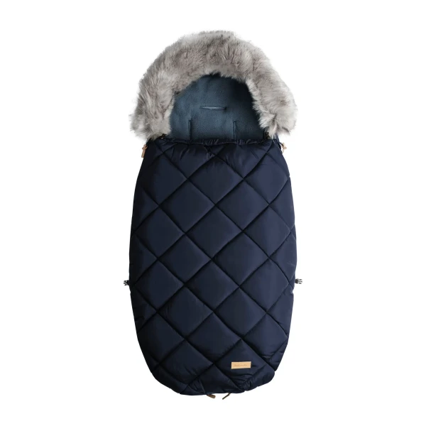 Beztroska fusak-kožušina 110cm, navy (6-36) / L